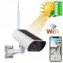 Camera de surveillance étanche panneau solaire Wifi et IP Zoom X4 sans fil