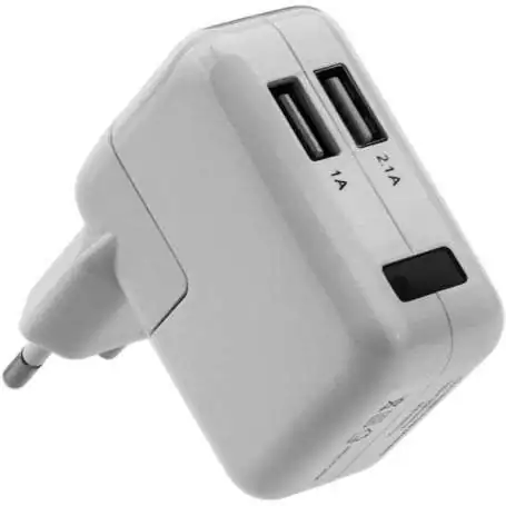 Chargeur Secteur 2 USB camera espion 1080P détecteur de mouvement