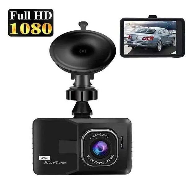 Dashcam Full HD 1080p, Caméra Voiture avec Micro, Rotation 360°, Mode  Caméra Cachée - Français