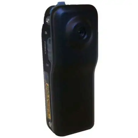 Camera miniature en métal noire mat