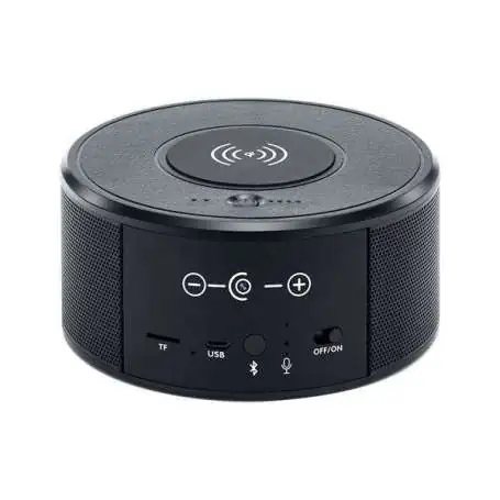 Enceinte Bluetooth avec camera espion HD 1080P WIFI et chargeur par induction 