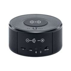 Enceinte Bluetooth avec camera espion HD 1080P WIFI et chargeur par induction 