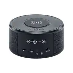 Enceinte Bluetooth avec camera espion HD 1080P WIFI et chargeur par induction 