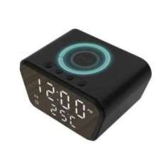 Réveil Caméra espion cachée Wifi 1080P Horloge et Chargeur induction