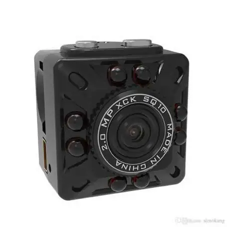 ciciglow Caméra Corporelle, Caméra sans Fil HD 1080p, Caméra Corporelle  avec Micro, Objectif HD 200 W, Transmission Vidéo en Temps Réel, Vision