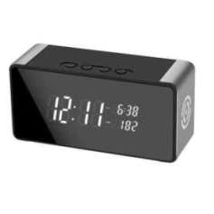 Réveil caméra espion Full HD 4K Wifi vision de nuit et détecteur de mouvement 
