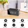 Réveil caméra espion Full HD 4K Wifi vision de nuit et détecteur de mouvement 