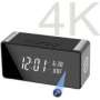 Réveil caméra espion Full HD 4K Wifi vision de nuit et détecteur de mouvement 