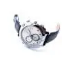 Montre caméra espion HD 1080P 8Go Vision de nuit waterproof simili cuir noir