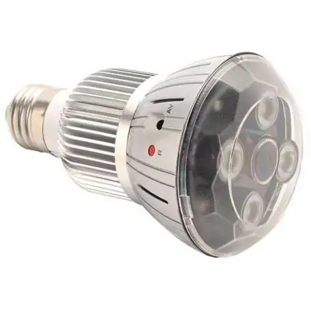 Ampoule caméra espion infrarouge Full HD et connectivité WiFi
