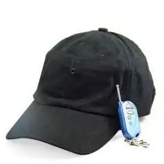 Casquette caméra espion télécommandée vidéos HD 720P