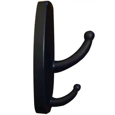 Porte manteau noir caméra espion avec détecteur de mouvement