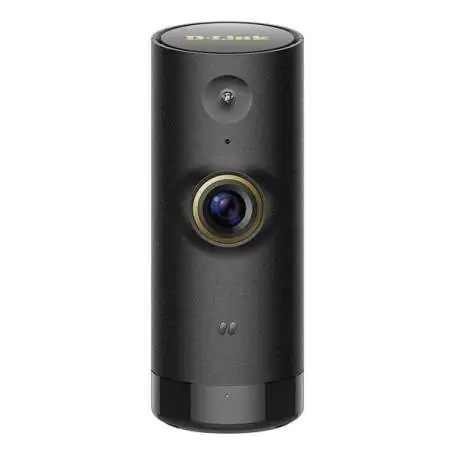 Caméra surveillance discrète noire à détecteur de mouvement et de son wifi
