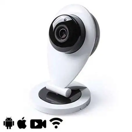 Caméra de surveillance à vision nocturne et connectivité wifi sous iOS et Android