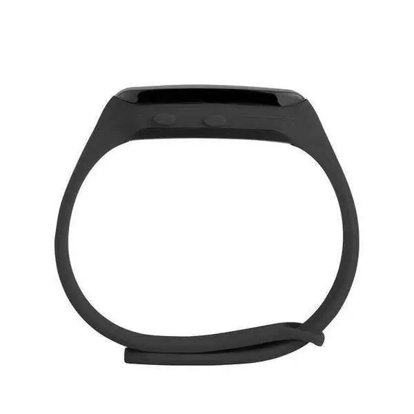 Bracelet Connecté Caméra Espion 1080P Suivi Sportif Caméra Cachée Calories  Alarmes Rappel Silicone