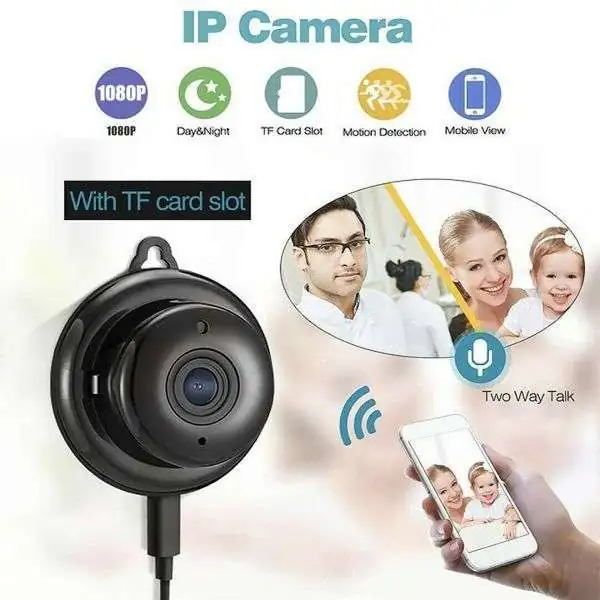 Détecteur de Fumée Caméra Espion HD 1080p Capteur de Mouvement Vision  Infrarouge Wifi