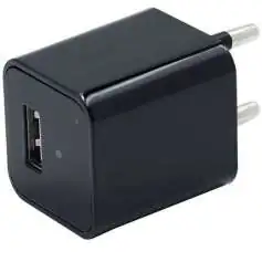 Chargeur secteur USB caméra espion 1080P WIFI avec détection de mouvement