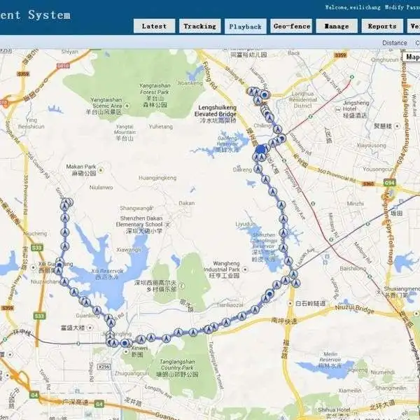 Tracker GPS pour voiture avec suivi en temps réel 