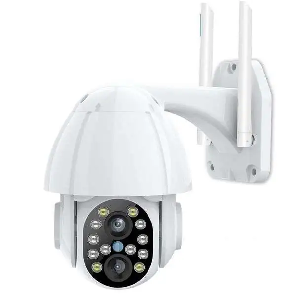 Caméra de Surveillance avec Micro et Haut-Parleur Intégré