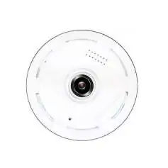 Caméra de surveillance vue 360° panoramique Wifi IP Fisheye infrarouge