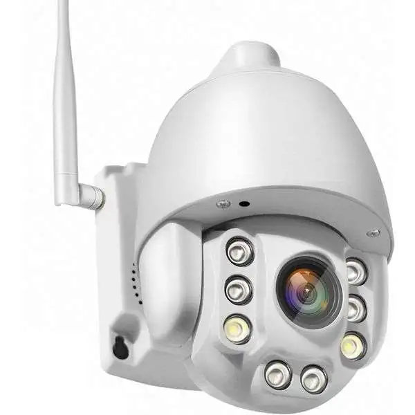 Caméra de surveillance PTZ extérieur Full HD WIFI accessible à distance  vision nocturne