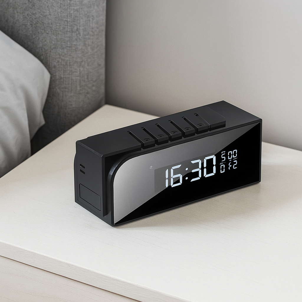 meilleur reveil espion full hd vision nocturne