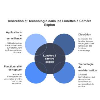 Lunettes d'espionnage : Lunettes caméra espion !