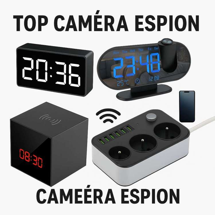 Les meilleures caméras espion en 2025 / 2026