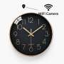Une surveillance discrète derrière une horloge murale à caméra espion HD 1080P Wifi