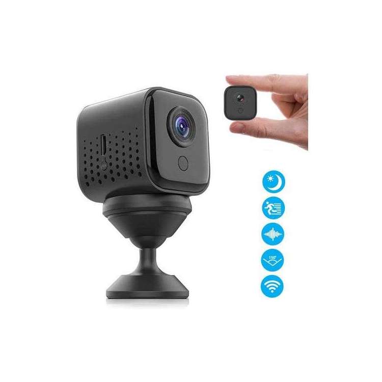 comment installer une mini camera wifi IP espion sans fil WiFi 