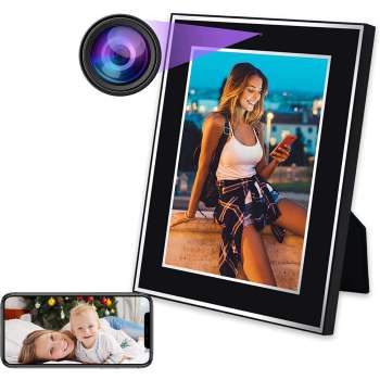 Cadre photo avec caméra espion Wifi